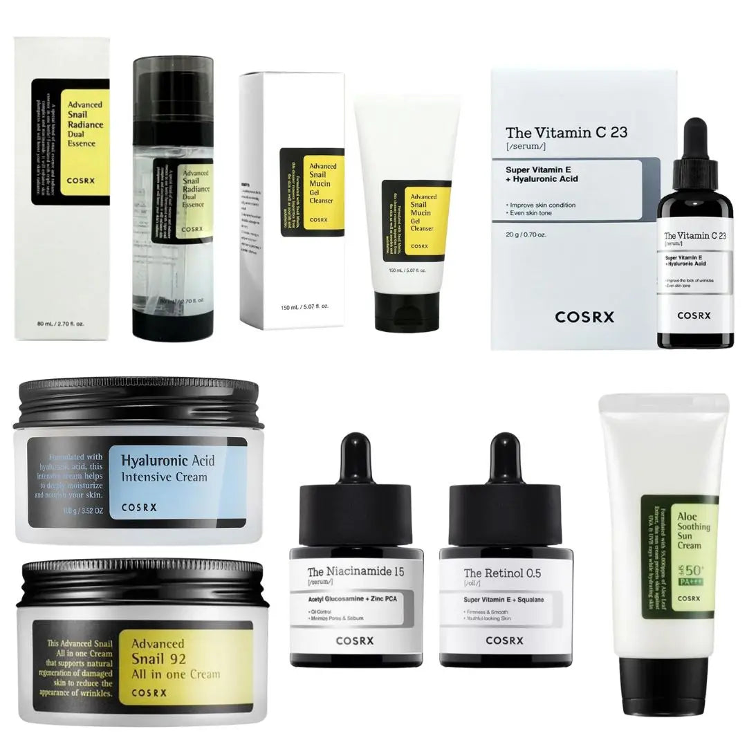 Coffret COSRX Bave d'Escargot — Routine Complète