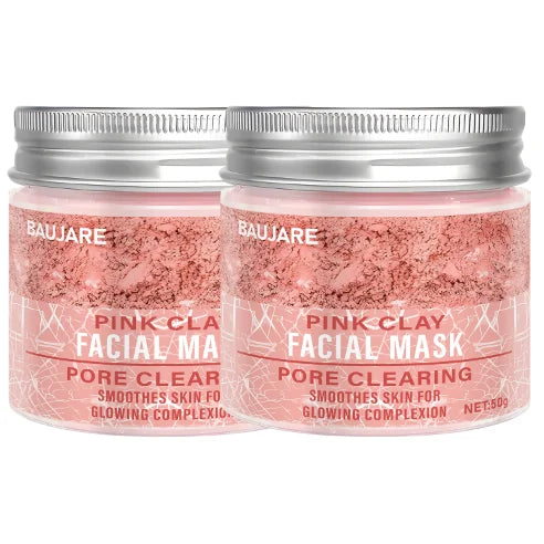 Masque Argile Rose — Pores & Éclat au Collagène