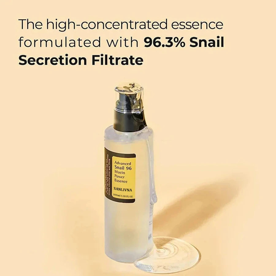 Essence Mucine d'Escargot 96% — Soin Coréen Réparateur