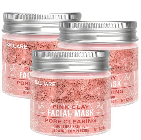Masque Argile Rose — Pores & Éclat au Collagène