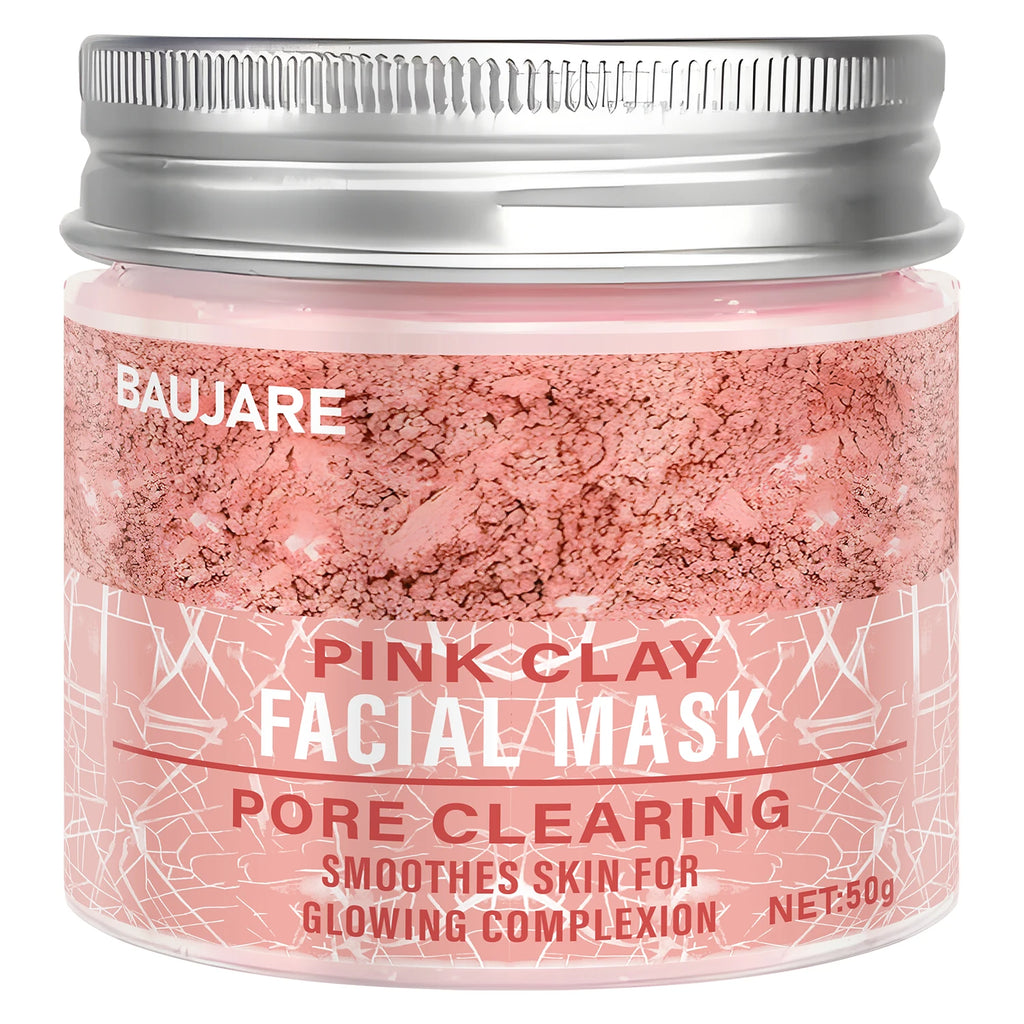 Masque Argile Rose — Pores & Éclat au Collagène