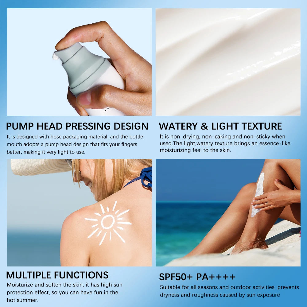 Crème Solaire SPF50 au Centella — Protection & Hydratation