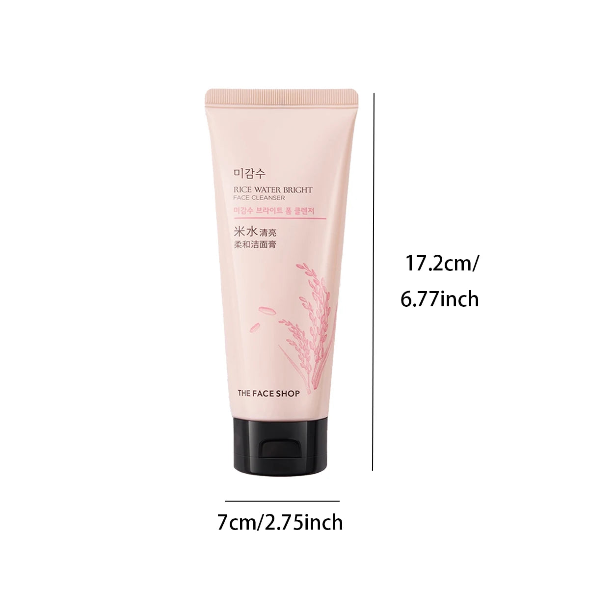 Nettoyant Visage à l'Eau de Riz — Éclat & Douceur