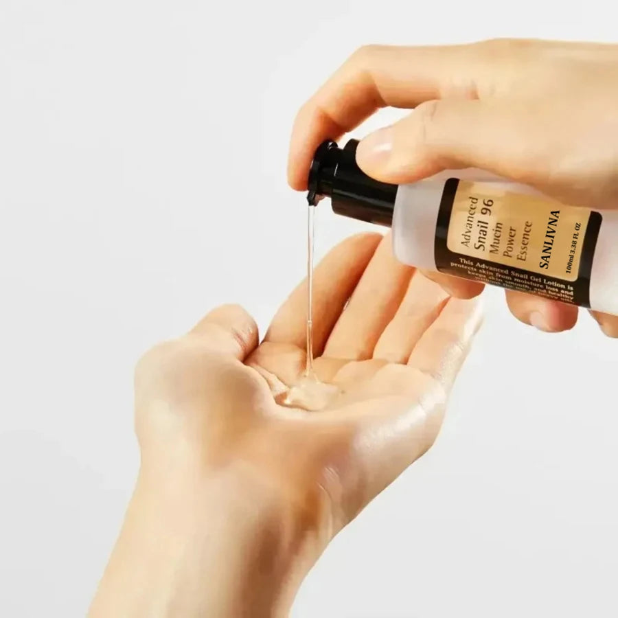 Essence Mucine d'Escargot 96% — Soin Coréen Réparateur