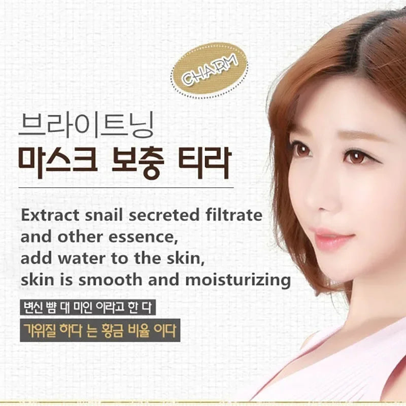 Pack 10 Masques Bave d'Escargot — Hydratation Intense