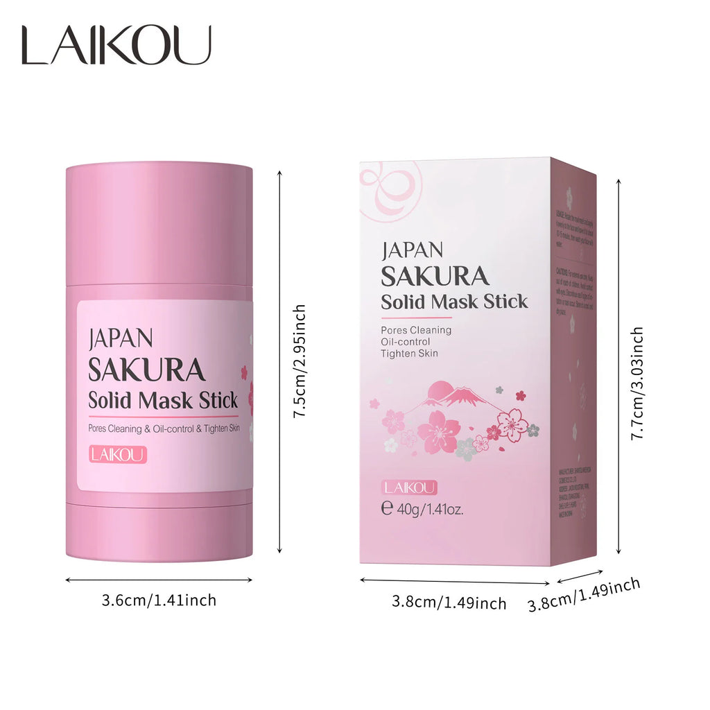 Masque Stick Sakura — Anti-Points Noirs & Hydratant