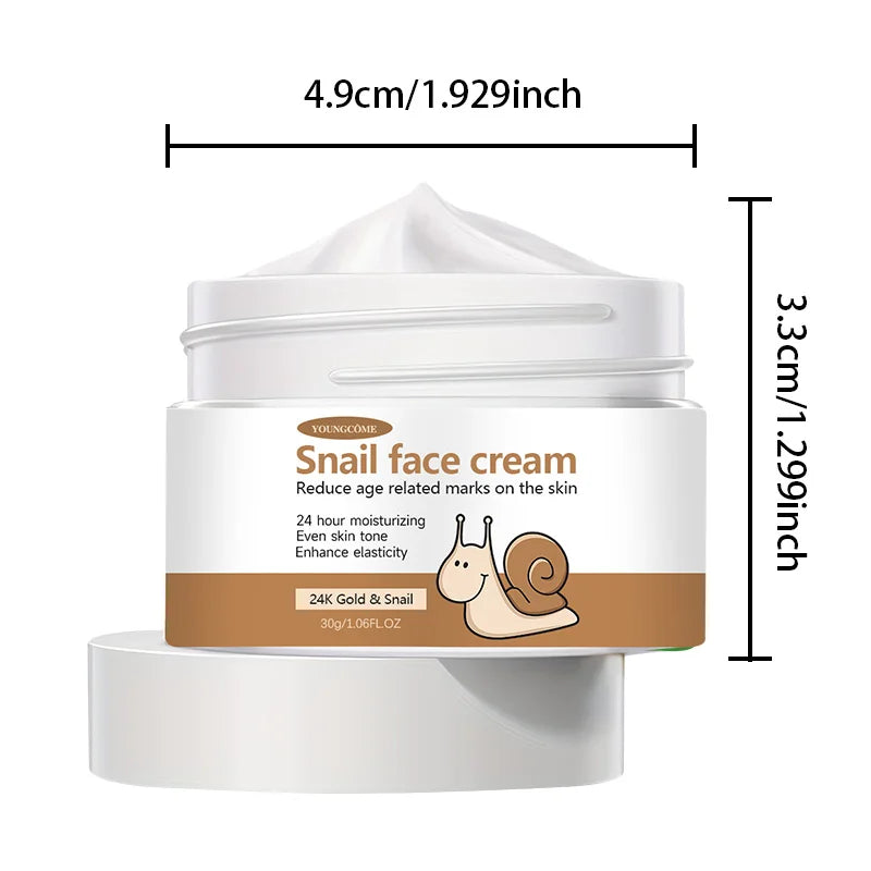 Crème Essence Escargot Coréenne — Hydratation Profonde