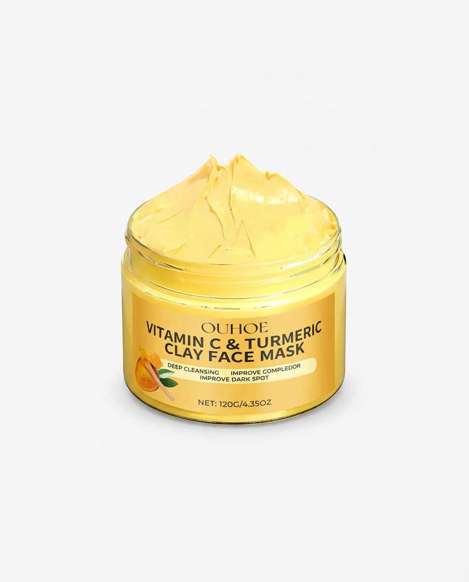 Masque Éclat Vitamine C & Curcuma — Exfoliant Douceur